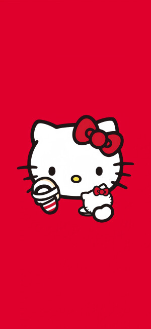 HelloKitty红色壁纸
#三丽鸥##可爱壁纸#