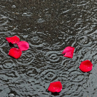 雨天背景图