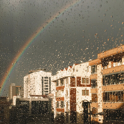 雨天背景图