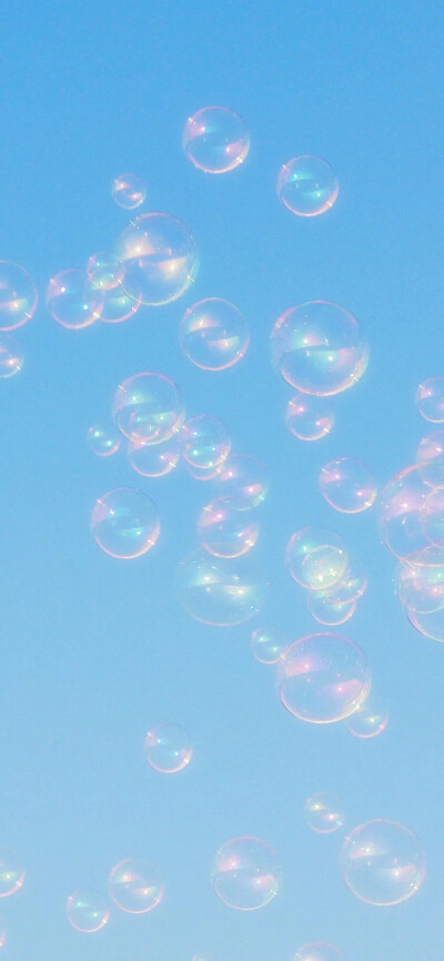 壁纸 治愈 泡泡 温柔