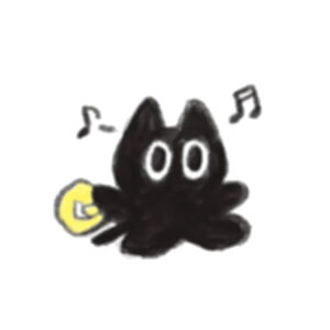 小黑猫表情包