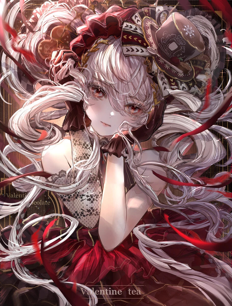 超华丽少女插画画师:こもりひっき twi:h