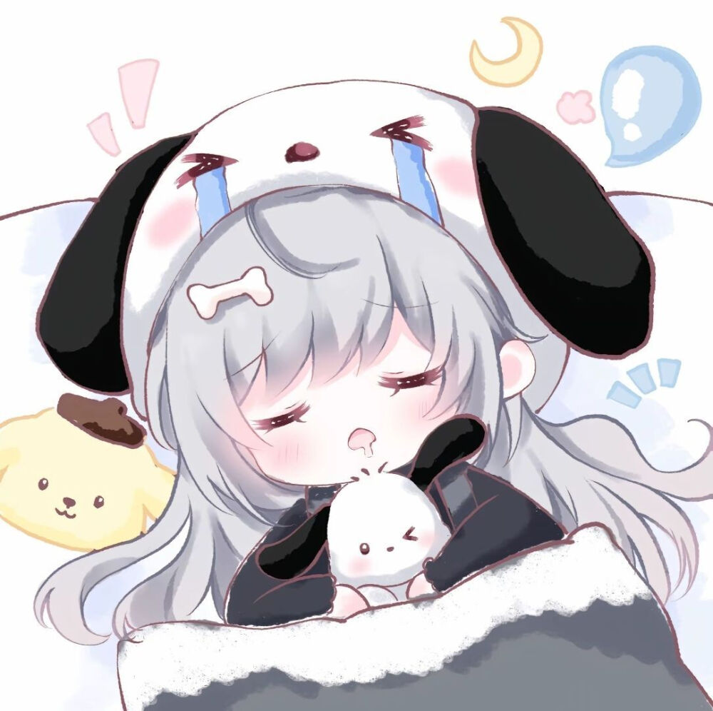 摸鱼头像 画师：温柔乡