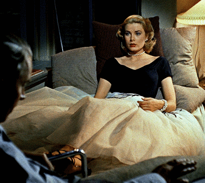 1954年电影《后窗》里的格蕾丝·凯利 ​​​