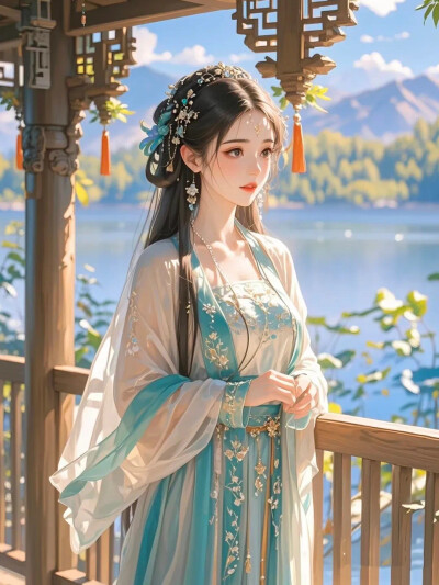 ai，美女，壁纸