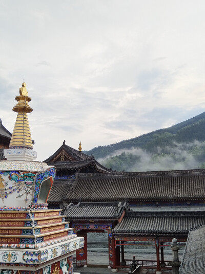 五台山的寺庙～～心诚则灵