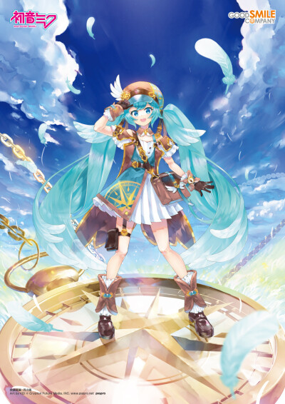 第100个初音未来黏土人 KEI视觉图公开
