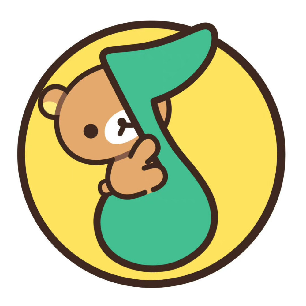 轻松熊可爱图标