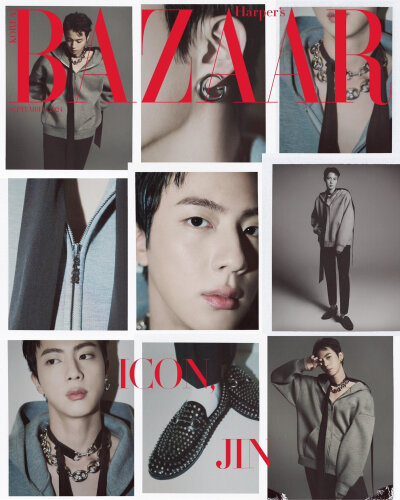 BAZAAR KOREA 9月刊封面人物
金9封面 JIN金硕珍 With GUCCI ​​​
#BTS 金硕珍