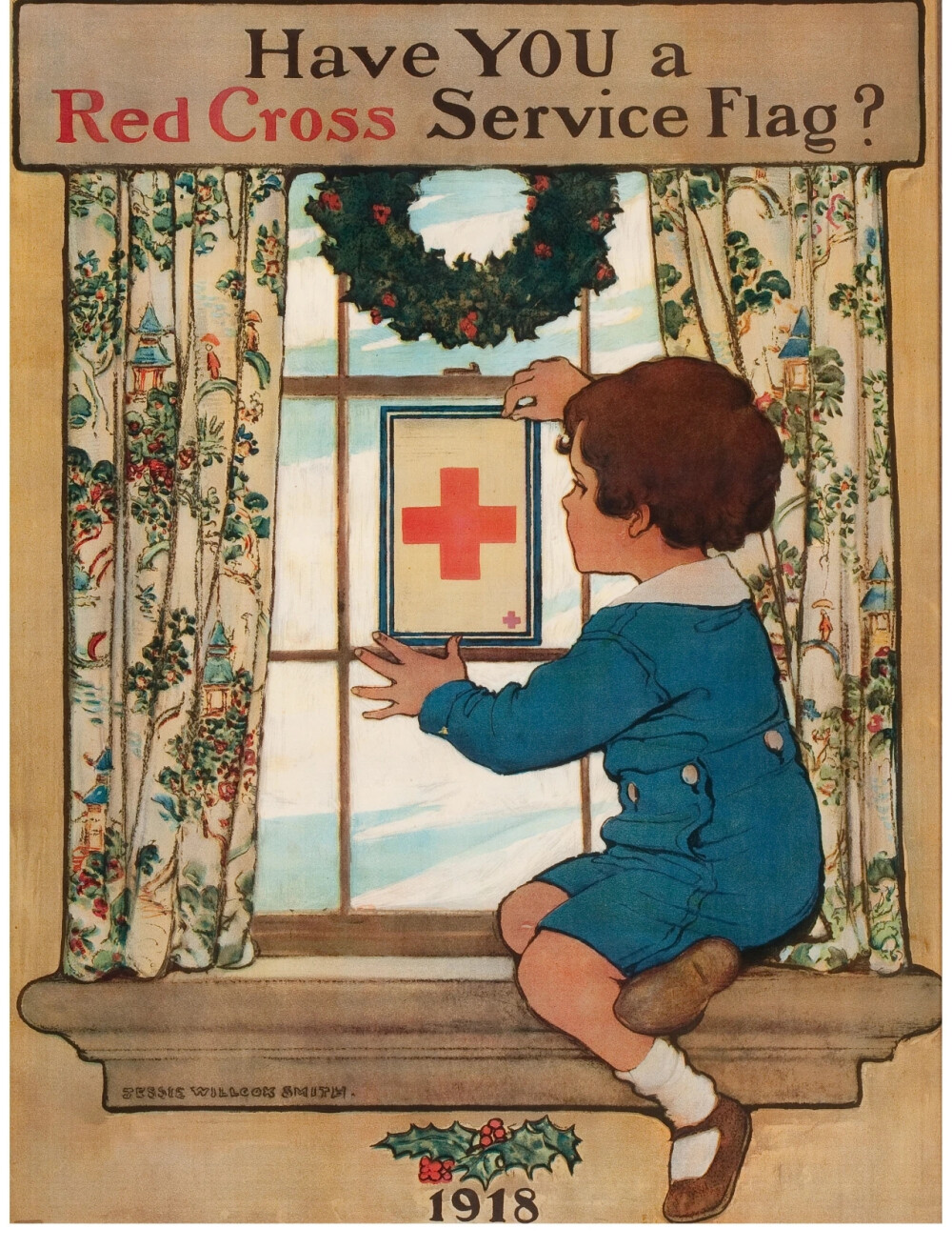 杰西·威尔考克斯·史密斯（Jessie Willcox Smith）是美国插画黄金时代的一位女性插画师，被誉为“最伟大的纯插图画家之一”。为当时美国众多杂志如Century, Collier’s, Harper’s等绘制插图，更是与Good Housekeeping杂志有长达17年的合作，绝大多数作品都是关注儿童和母爱，用柔和的线条和颜色为孩子们描绘一个又一个经典的童话故事。