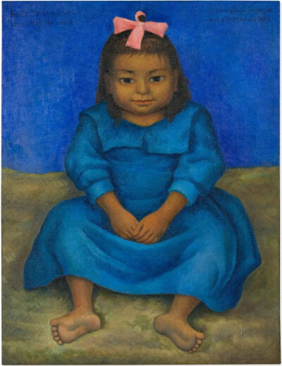 Retrato de Inesita Martínez,
1939,Oil on canvas,81.3x62.2cm
