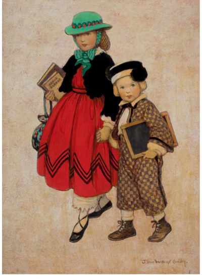 杰西·威尔考克斯·史密斯（Jessie Willcox Smith）是美国插画黄金时代的一位女性插画师，被誉为“最伟大的纯插图画家之一”。为当时美国众多杂志如Century, Collier’s, Harper’s等绘制插图，更是与Good Housekeepin…