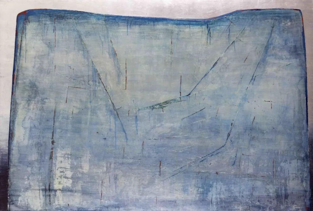 安娜·伊娃·伯格曼，N°4-1967 Montagne transparente，1967 ©Fondation Hartung BergmanBONO
