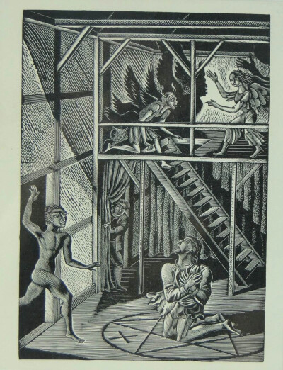 艾里克·拉斐留斯（Eric Ravilious）是一位英国画家，设计师，书籍插画家和木雕家。他在东萨塞克斯郡长大，尤其以他的南方丘陵水彩画和其他英国风景而闻名，这些风景以不同的现代主义情感和清晰度来审视英国风景和艺…