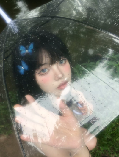 雨天氛围女头