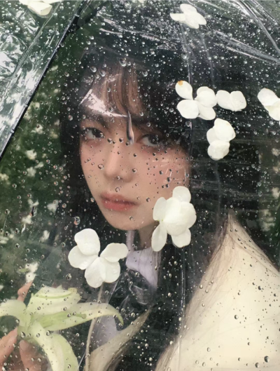 雨天氛围女头