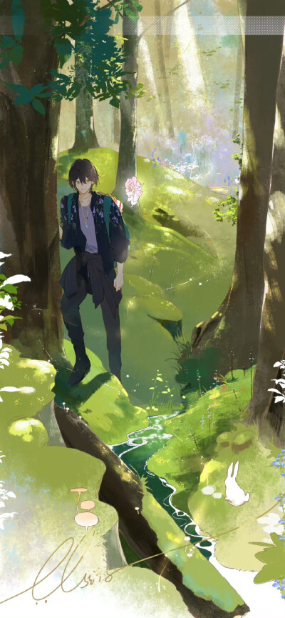 #街角的向阳花屋# 嗨少年，你的下一个目的地 是哪里？
插画精选丨画师：兔街子吉祥