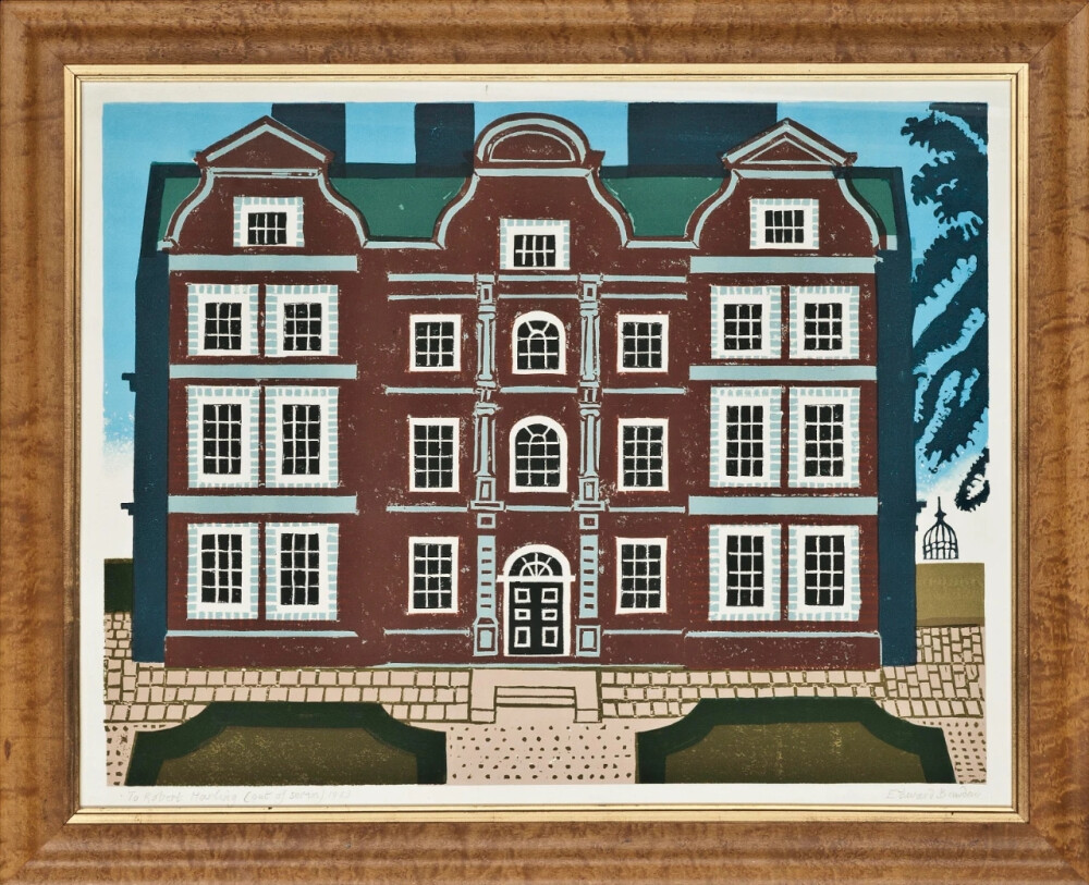 爱德华·鲍登（Edward Bawden）是英国平面设计师、插画家、版画家与水彩画家，毕业于剑桥艺术学院、英国皇家艺术学院。他曾为英国茶品制造商川宁（Twinings）、食品与百货公司福南梅森（Fortnum & Mason）等绘制的商业类广告插画。