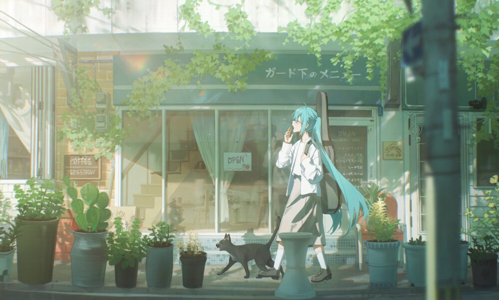 初音未来
画师：紺屋鴉江