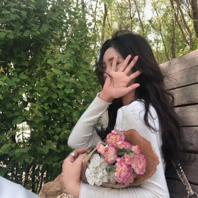 捧花女头