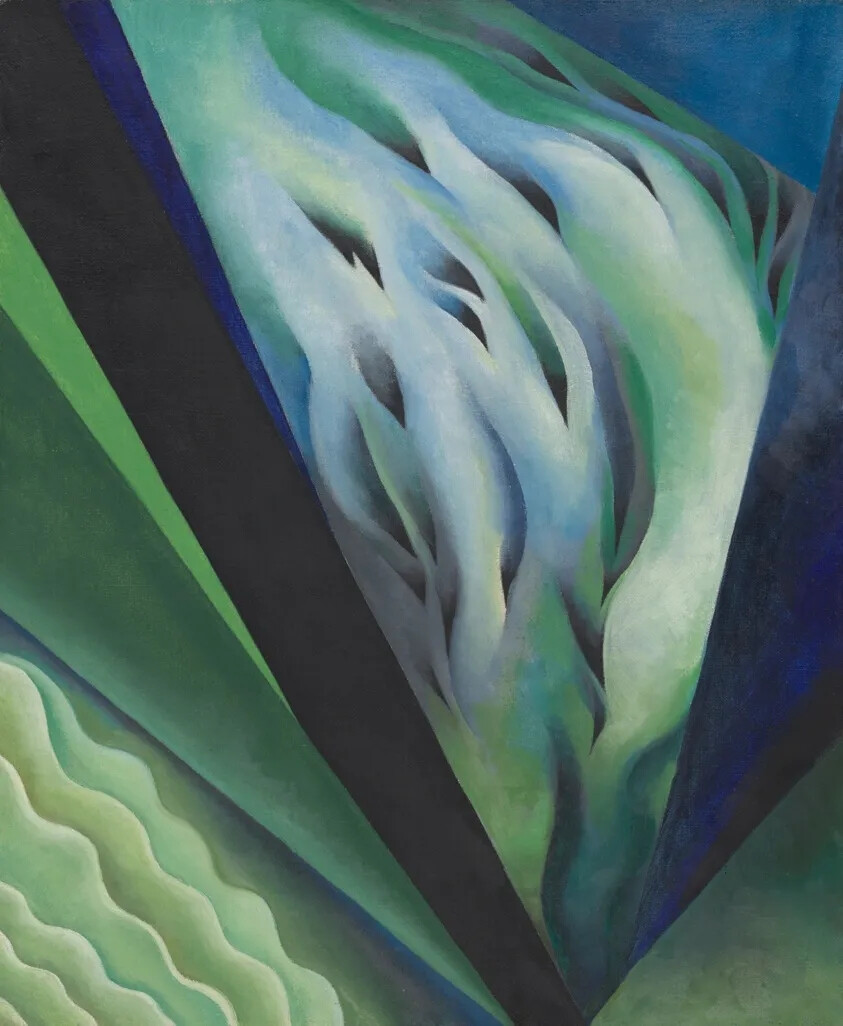 ▲Blue and Green Music, 1919-1921