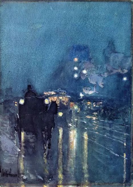 弗雷德里克·柴尔德·哈萨姆 (Frederick Childe Hassam) 是一位有影响力的美国印象派画家，1859年10月17日出生于马萨诸塞州多切斯特。 他的作品仍然因其生动的色彩而备受钦佩，在画布表面巧妙地使用光线，使其看起来几乎是摄影作品，而不是绘画作品。今天，弗雷德里克·柴尔德·哈萨姆被人们铭记为美国最伟大的印象派画家之一，他的贡献激励了后代艺术家。