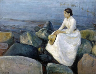 《海滩边的英格》
Inger on the Beach, 1889
