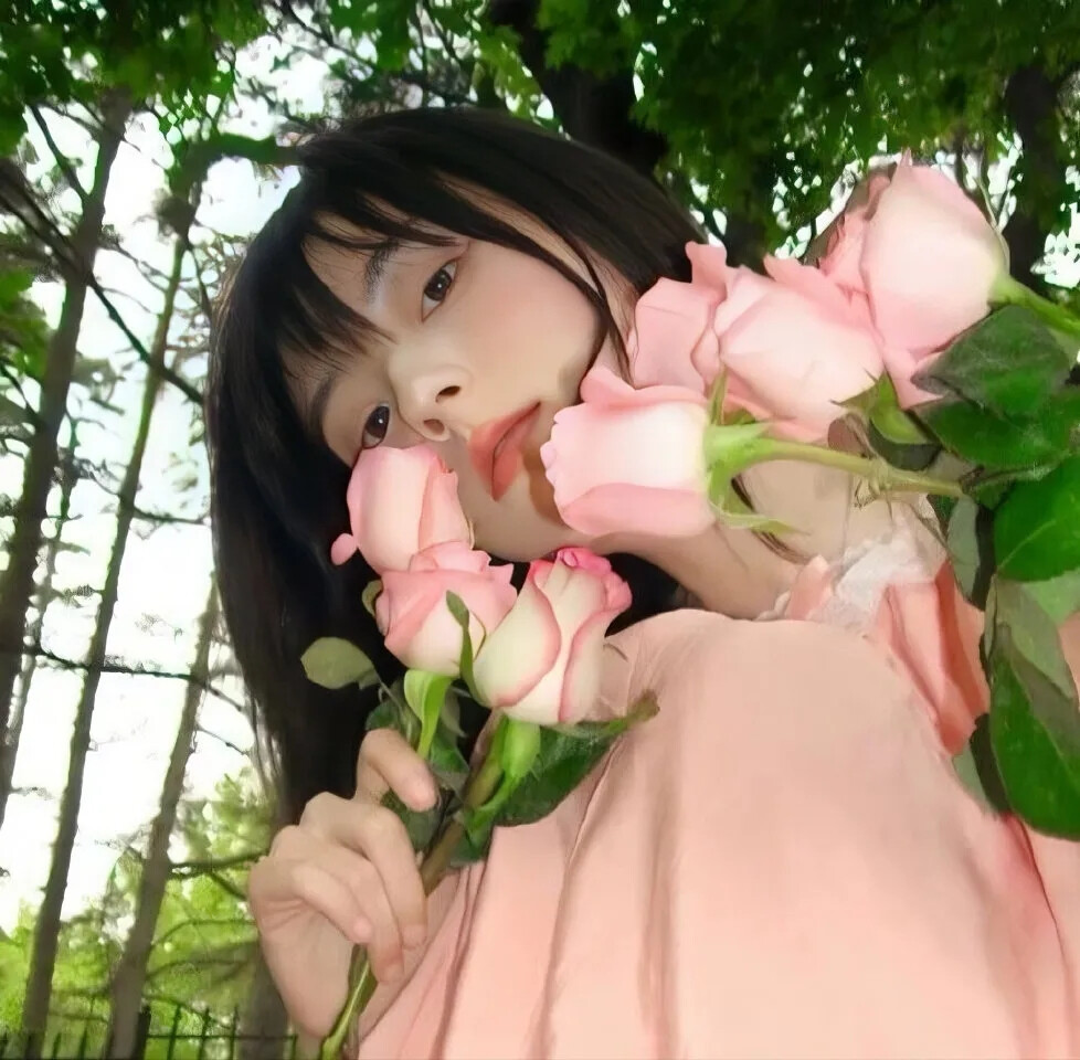 捧花女头