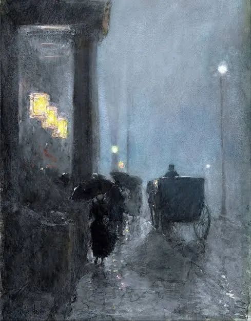 弗雷德里克·柴尔德·哈萨姆 (Frederick Childe Hassam) 是一位有影响力的美国印象派画家，1859年10月17日出生于马萨诸塞州多切斯特。 他的作品仍然因其生动的色彩而备受钦佩，在画布表面巧妙地使用光线，使其看起来几乎是摄影作品，而不是绘画作品。今天，弗雷德里克·柴尔德·哈萨姆被人们铭记为美国最伟大的印象派画家之一，他的贡献激励了后代艺术家。