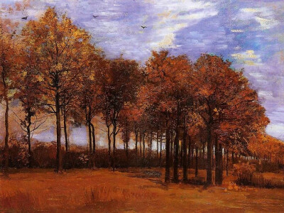 ▲ 《秋日风景》, Autumn Landscape, 1885