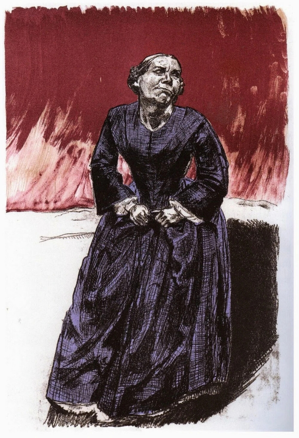 宝拉·雷戈（Paula Rego）葡萄牙人，生于1935年。她是一位以黑暗、复杂的绘画、版画、素描和拼贴画而闻名的画家，她利用民间和童话故事、文学和她自己的传记来创作充满政治色彩的、令人深感不安的场面。她有力的作品充满了残酷--既有微妙的，也有公开的，也充满了不安和模棱两可的感觉。她突出了妇女和女孩，经常用动物作为人类的替身，描绘了失调的家庭关系、政治制度和社会结构。