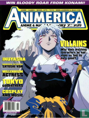 杂志封面｜Animerica（2003年11月）