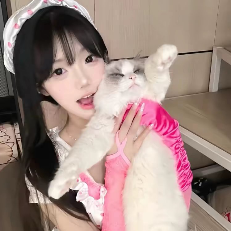 执着太久的东西或许本身就没有意义 #抱猫女头 #至少还有你