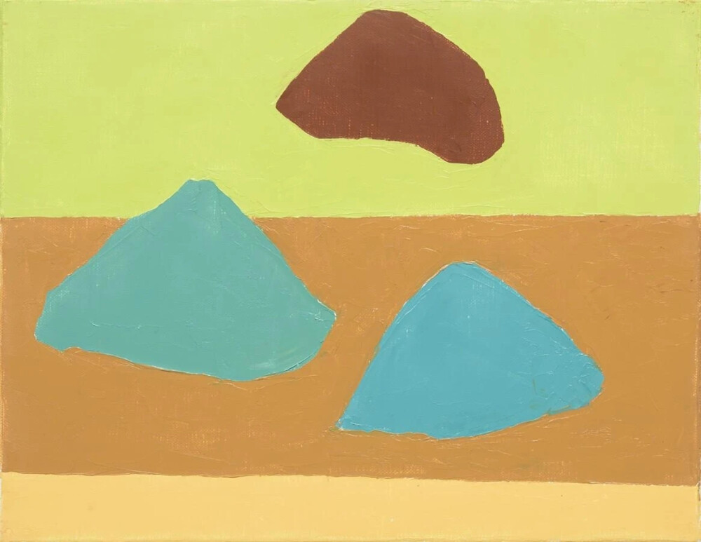 伊黛·阿德南（Etel Adnan）是一名黎巴嫩裔诗人、散文家和视觉艺术家，居住和工作在巴黎和加州索萨利托。除文学外，她创作油画、影像和挂毯，以充满活力的色彩，抽象的山脉、海洋和天空的演绎而闻名。
