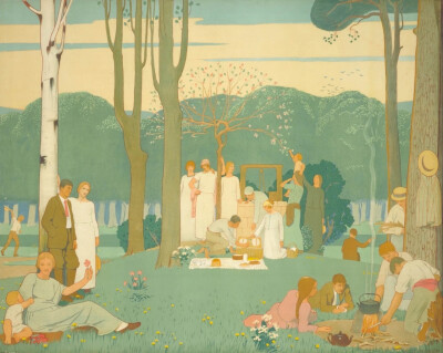 弗雷德里克·凯利·罗宾逊(Frederick Cayley Robinson，1862年8月18日-1927年1月4日)，是一名英国画家、室内设计师、插画家。他出生于布伦特福德。1890年至1892年，他先后就读于圣约翰伍德学院、皇家学院和巴黎朱利安…