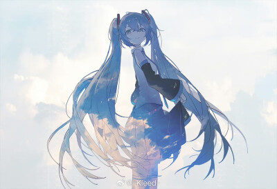 初音未来
画师：-Kieed-
#插画分享#