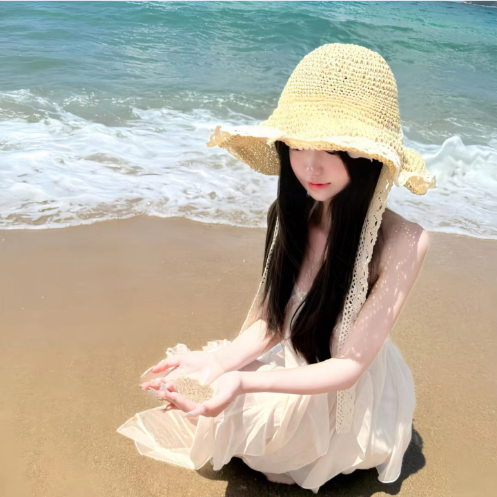 海边女头 蓝色系女头