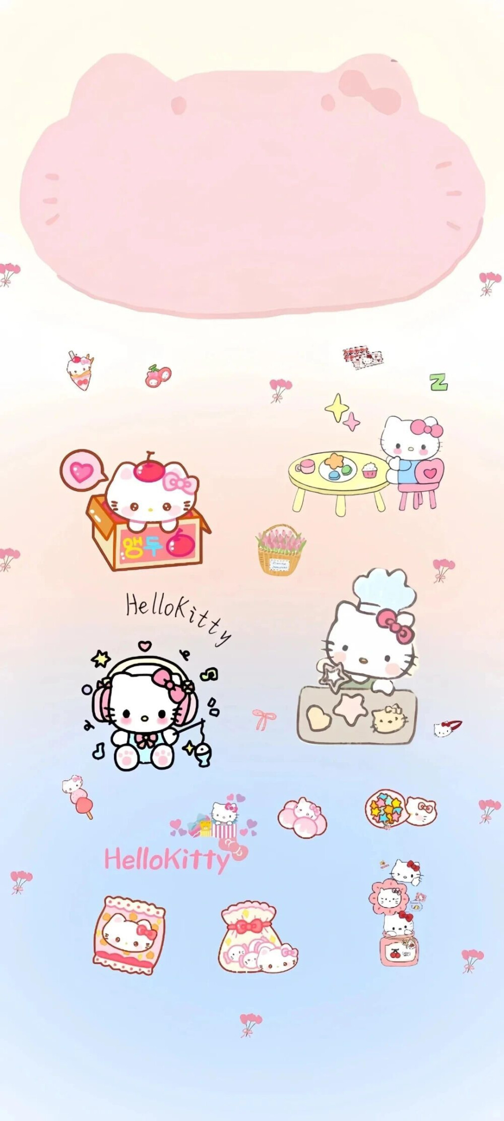 『三丽鸥』HelloKitty手机壁纸