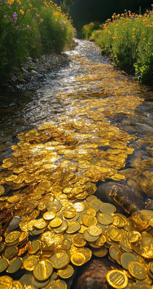 夏天壁纸 水波纹 蝴蝶