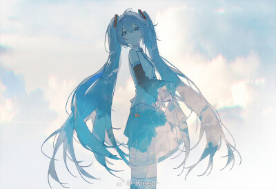 初音未来
画师：-Kieed-
#插画分享#