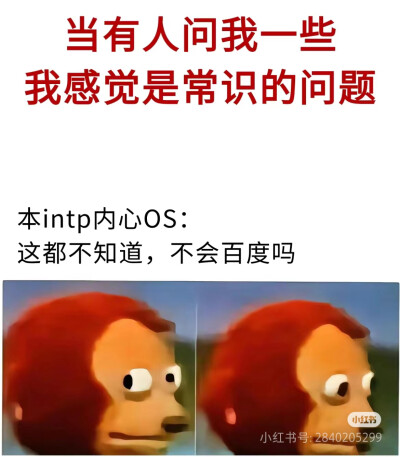 INTP梗图