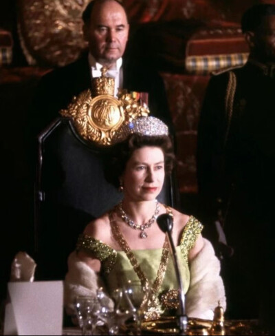 H.M Queen Elizabeth II ，1965年埃塞俄比亚国宴