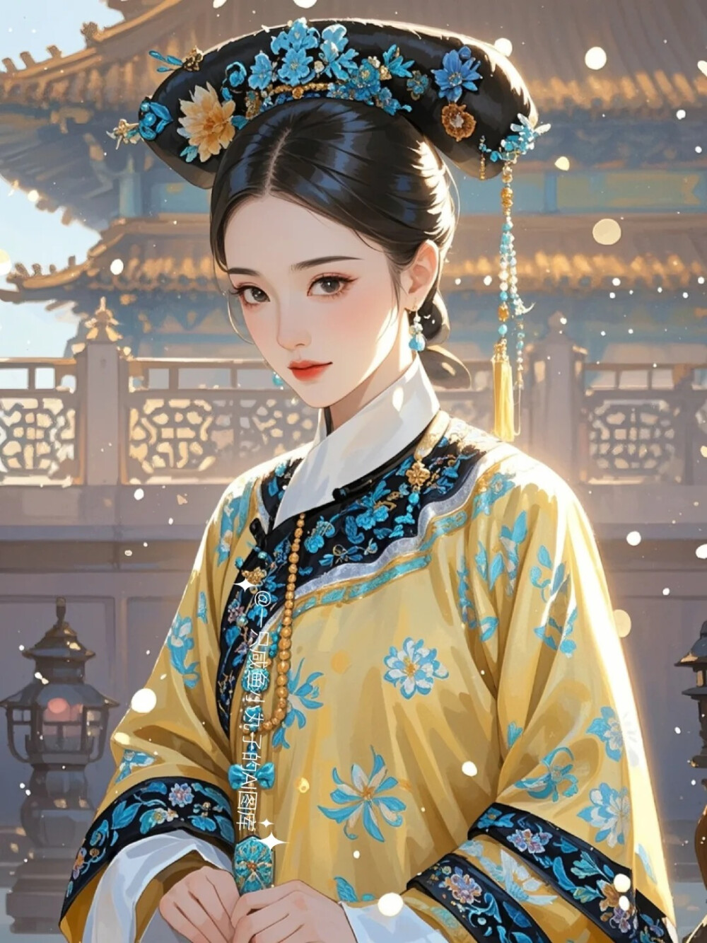 宫廷佳人清宫美人图鉴第四组