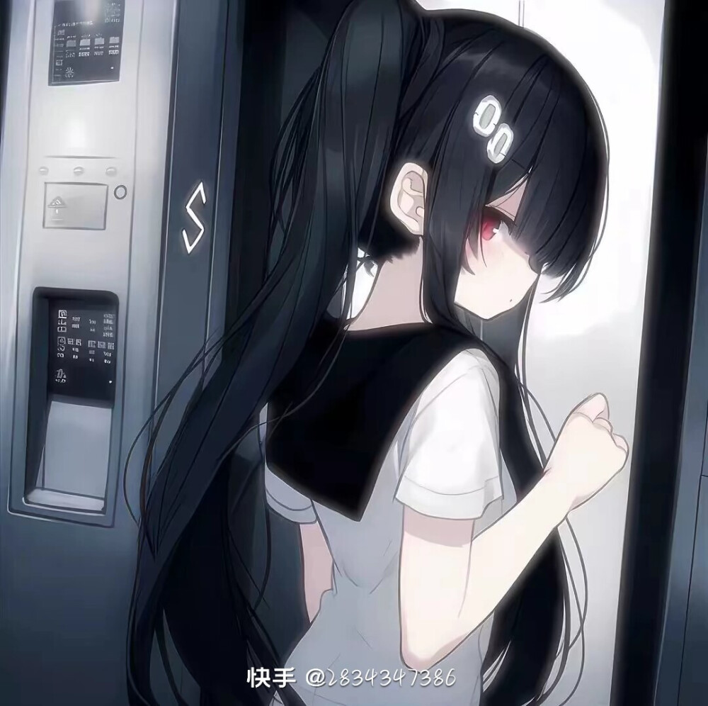 水印自己去动漫女头