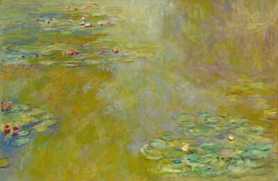 Claude Monet: Der Seerosenteich, um 1918