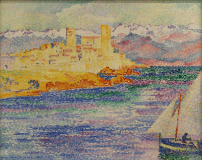 Henri-Edmond Cross：Antibes，1908