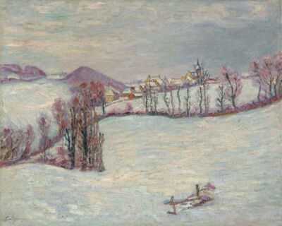 Armand Guillaumin:  View of the Puy de Dôme, around 1899