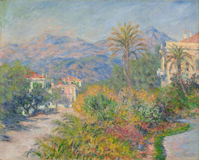 Claude Monet:  Roman Road in Bordighera, 1884