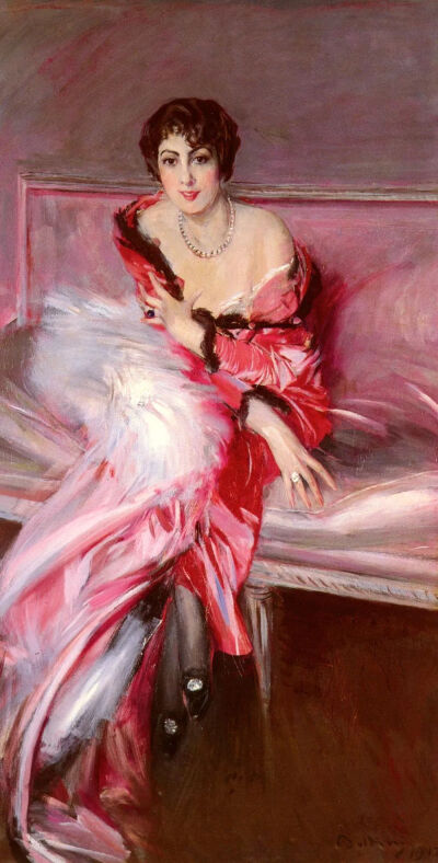 Portrait Of Madame Juillard In Red，1912