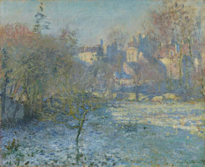 Claude Monet: Hoarfrost, 1875